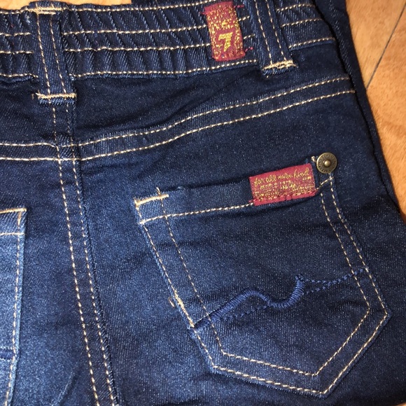 NWT 7 for All Mankind Flannel and Jeans Set (Baby) - Picture 8 of 9